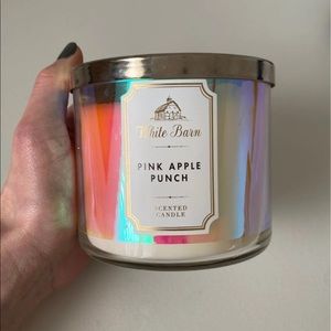 pink apple punch bath & body works candle